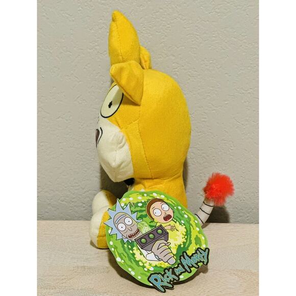 Rick And Morty 9" Squanchy NWT Plush Adult Swim Toy Factory Cartoon Network - Picture 3 of 5